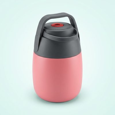 Bình Nấu Cháo 6 Lớp 650ml – Vừa Nấu Vừa Giữ Nhiệt, Tặng Kèm Thìa 18K Cao Cấp